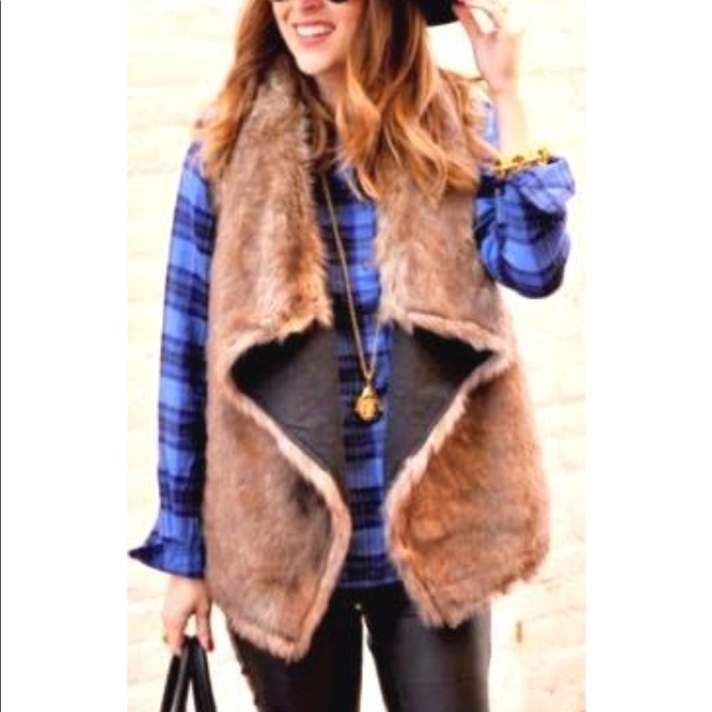 Target Reversible Fur Vest